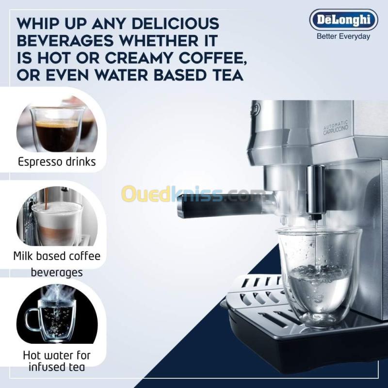 Delonghi cafetière expresso solo pompe 1450 Watts EC850M 8