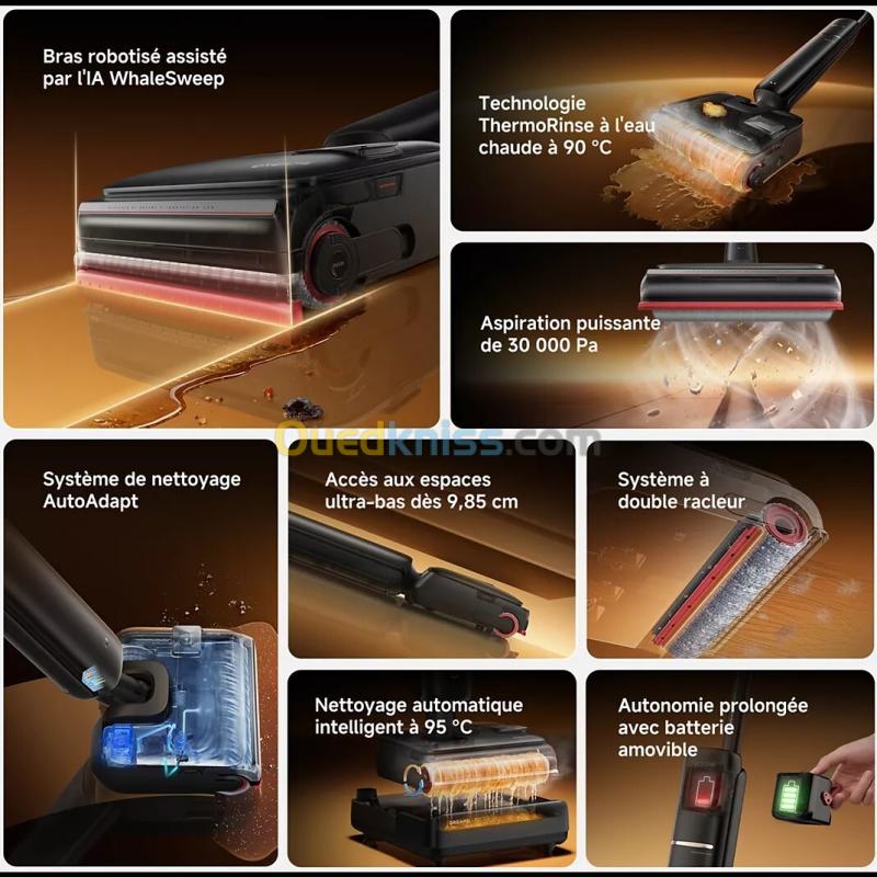 Aspirateur laveur DREAME T16 Pro Heat R 5