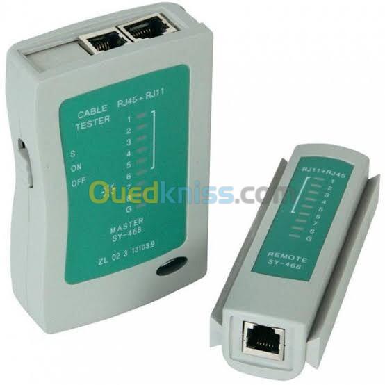 Testeur de câbles réseau RJ45 / RJ11