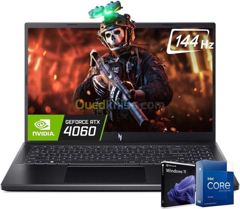 Acer Nitro 2024 i7 13ieme + RTX 4060 Gaming Laptop - Promotion