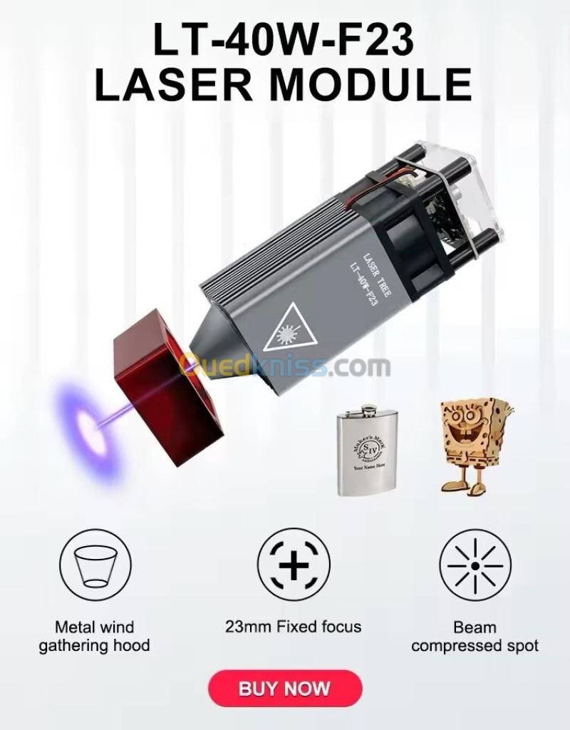 Module Tête Laser CNC 40W, رأس ليزر فقط 2