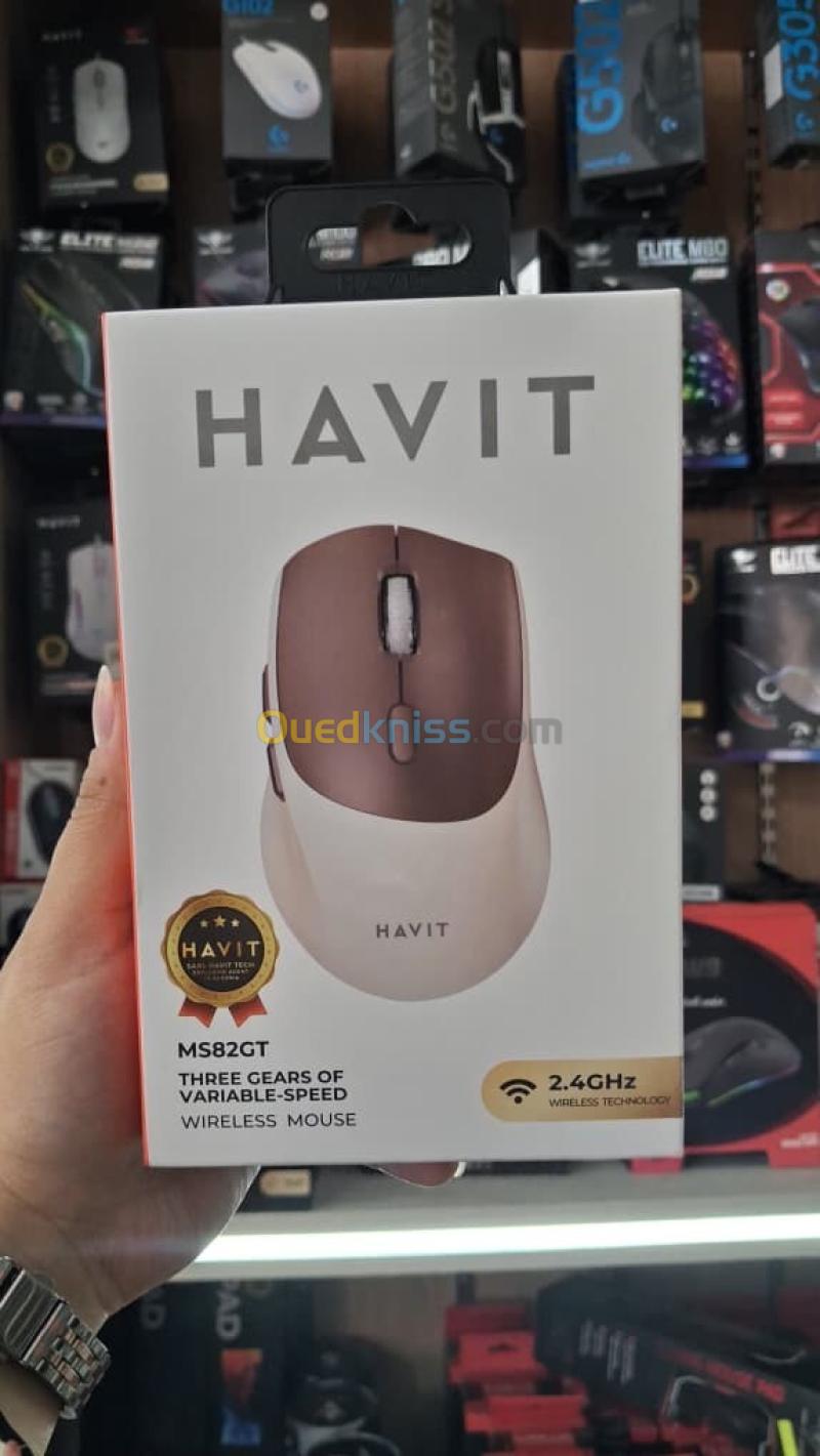 Souris Sans Fil HAVIT MS82GT  2.4GHz Ergonomique