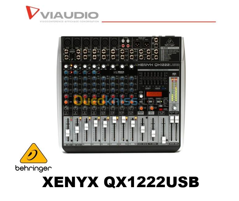  Table de mixage Behringer - XENYX QX1222USB