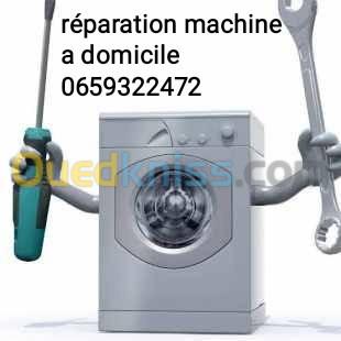  Réparation toutes marques de machine à laver a domicile disposition 7/7 j a partir de 8 jusqu'à 22 h