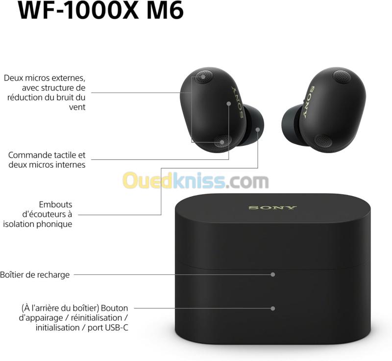 SONY ECOUTEURS WF-1000XM6