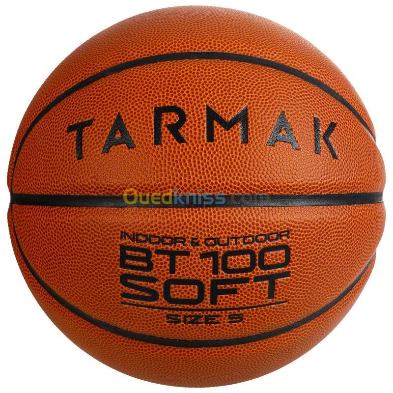  TARMAK Ballon de Basket Bt100 Taille 5 Orange Pour Enfants Jusqu'À 10 Ans Pour Débuter.