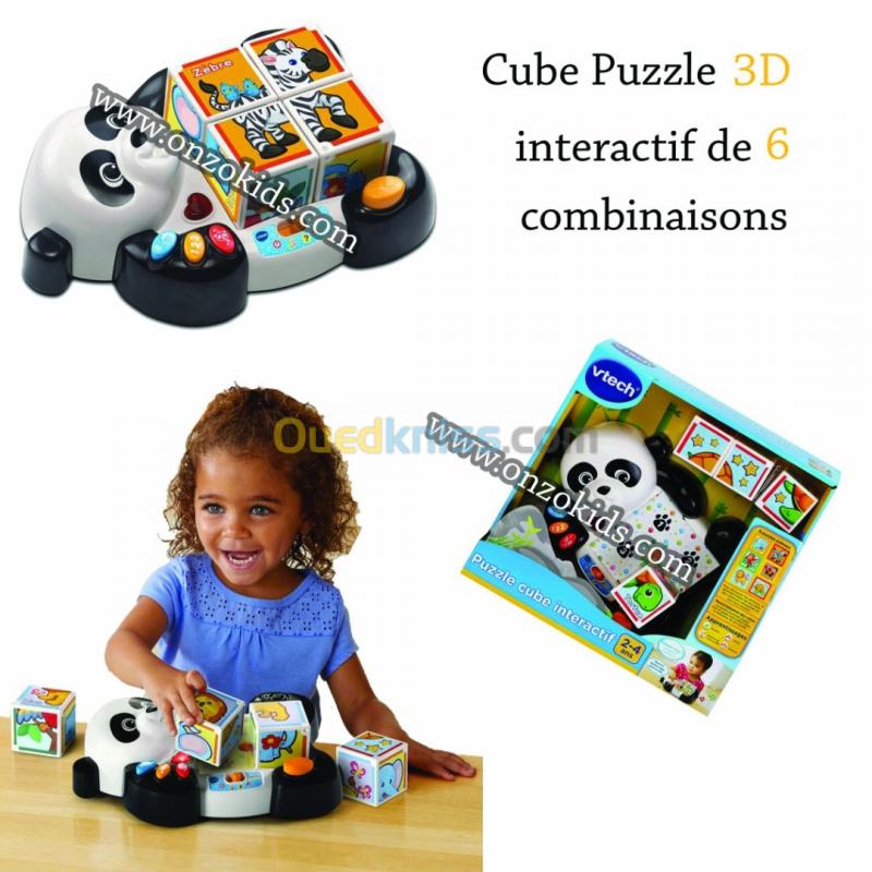  Puzzle cube interactif