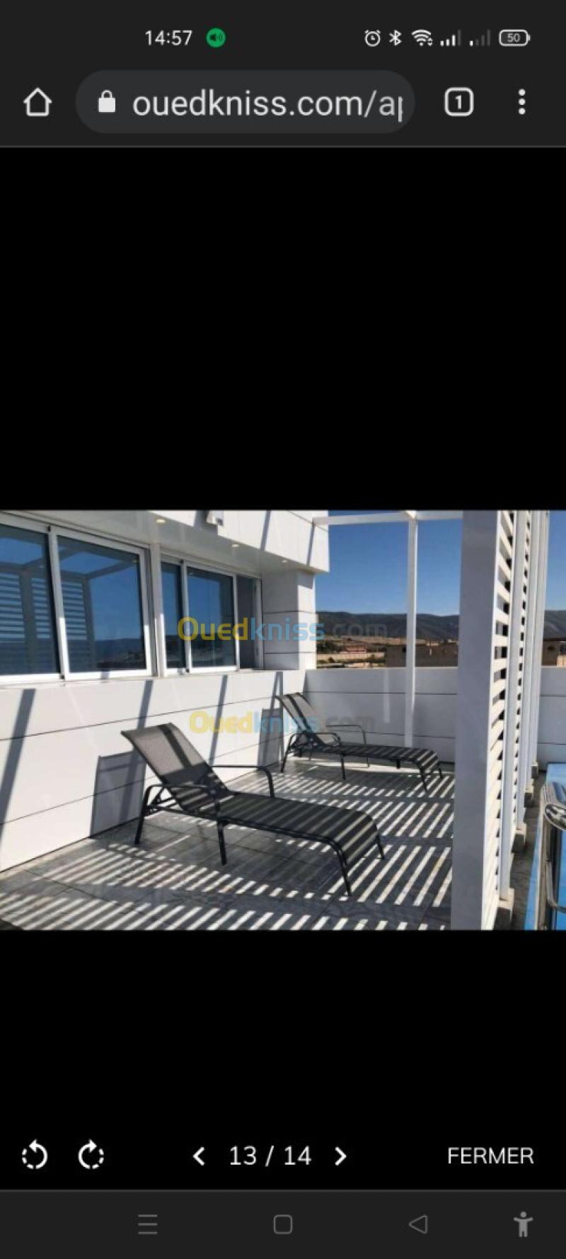 Location vacances Appartement Oran Ain el turck 4