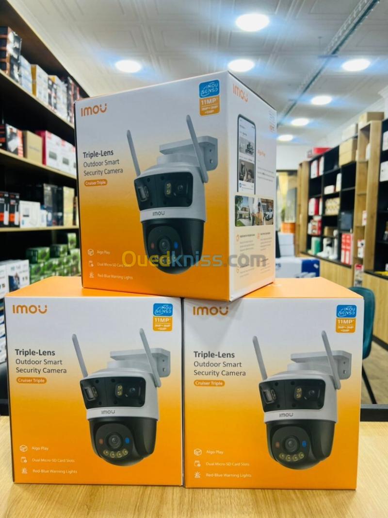Caméra WIFI IMOU Cruiser Triple Lens Full Color 11MP Extérieur