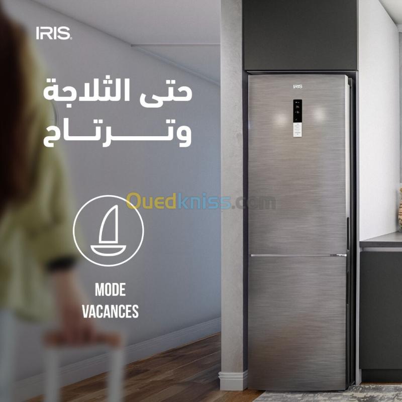 REFRIGERATUER IRIS IR-CN410 NO-FROST COMBINÉ INOX 13