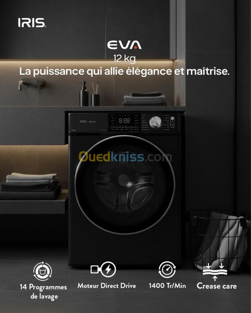 MACHINE A LAVER IRIS EVA 12KG
