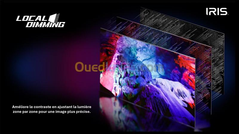 TELEVISEUR IRIS 65 M8020 MINILED ANDROID 14 GOOGLE TV 65POUCES UHD 4K 120Hz MATTE 15