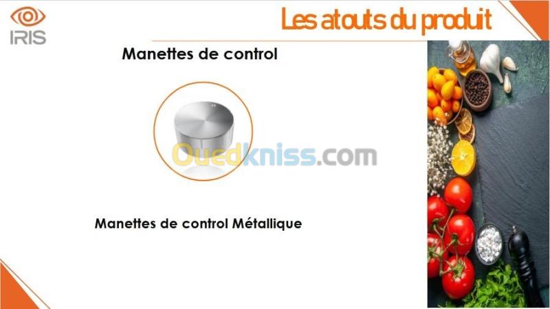 TABLE DE CUISSON IRIS 4 FEUX 60CM 3