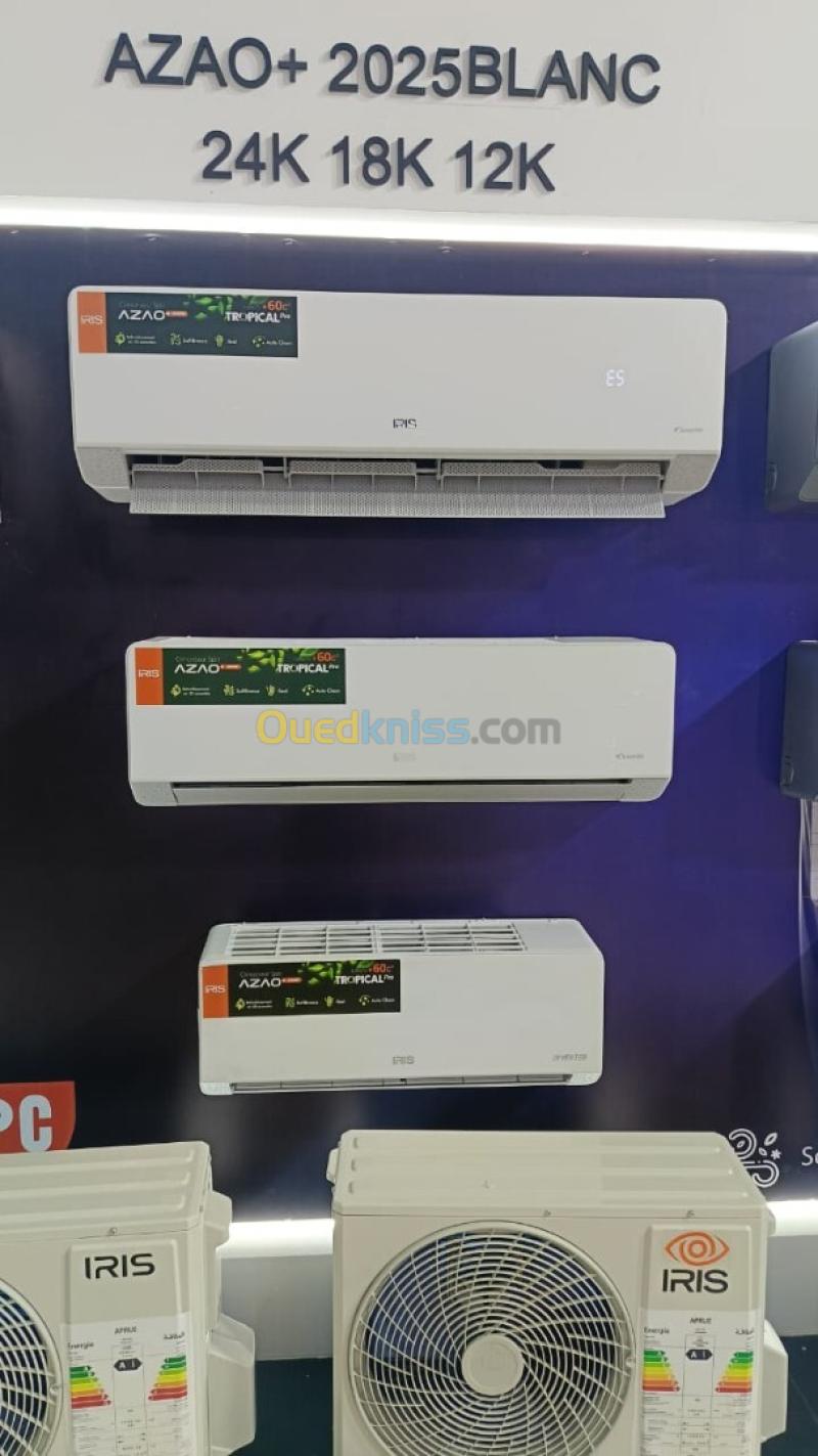 CLIMATISEUR IRIS AZAO+ PRO 24000 BTU SUPER TROPICAL INVERTER T3 2025 (BLANC/GRIS/NOIR) 33