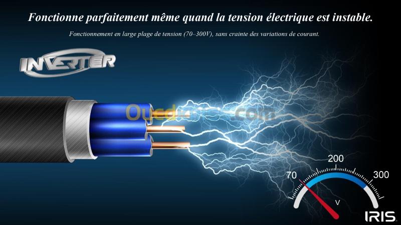 CLIMATISEUR IRIS SUPER AZAO+ PRO SMART WIFI 24000 BTU SUPER TROPICAL INVERTER T3 2025 BLANC 7