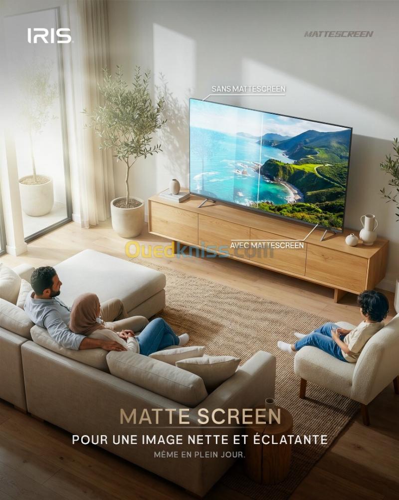 TELEVISEUR IRIS 75 M8020 MINILED ANDROID 14 GOOGLE TV 75POUCES UHD 4K 120Hz MATTE 5