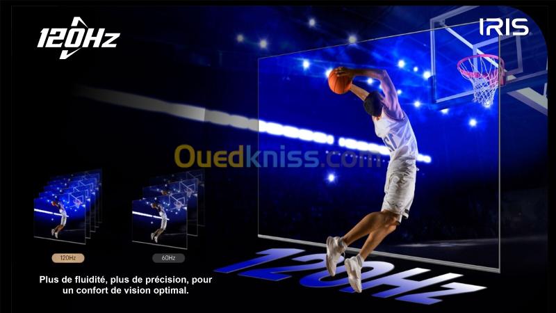 TELEVISEUR IRIS 55 M8020 MINILED ANDROID 14 GOOGLE TV 55POUCES UHD 4K MATTE 16
