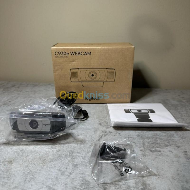 WEBCAM Logitech C930C FHD 1080p/HD 720p H.264 FOV 90 Zoom 4 RightLight 2 AF Cache priv. 2 micros omni USB 2.0 3.0 4
