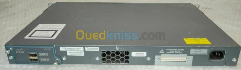 Cisco 2960S-24TD-L 26 Gigs + 2x 10 Gigs Ports Managed Network Switch + STACK