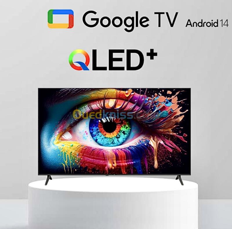 TV IRIS 65" QLED+ Q7020 GOOGLE TV 120 HZ 4K UHD SMART ANDROID 14 65 POUCES 5
