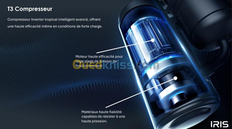 NOUVEAU CLIMATISEUR IRIS 36000 BTU SUPER AZAO SMART WIFI INVERTER TROPICAL PRO 2026 3
