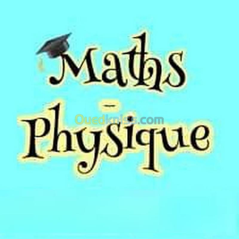  Cours De Soutien Scolaire Math & Physique À DOMICILE
