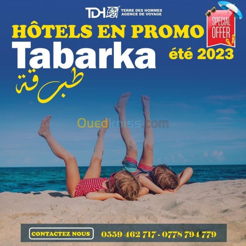  Super Promo hôtels de la charmante TABARKA