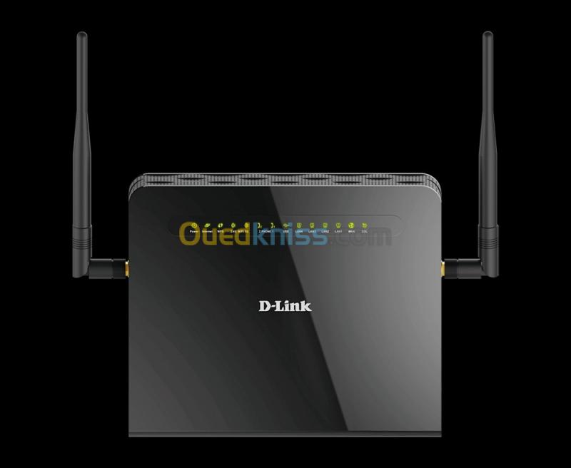  Dual Band Wireless AC1200 VDSL2 / ADSL2+ Modem Router with VOIP DSL-G2452DG
