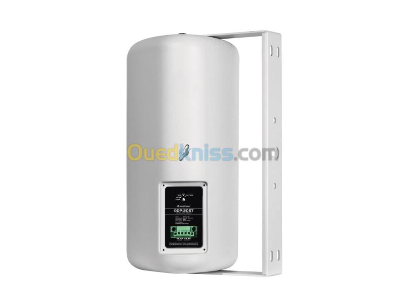 Haut parleurs Mural 80W Omnitronic ODP-206T Enceintes d'installation 100V étanche 2