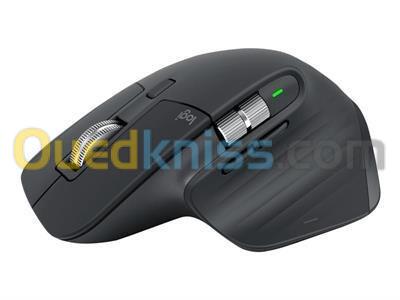 Souris sans fil Logitech MX Master 3S (RF + Bluetooth) -capteur optique 8000 dpi - 7 boutons 5