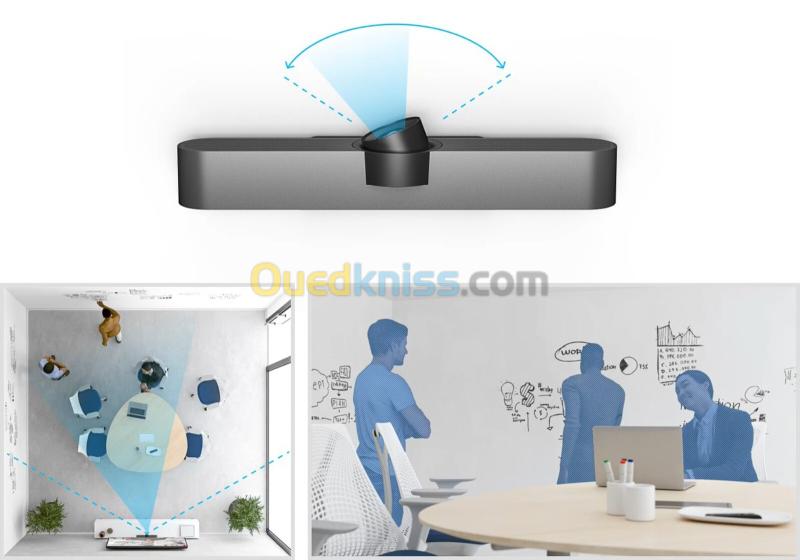 LOGITECH MEETUP Caméra 4K de conférence tout-en-un Caméra de visioconférences 13