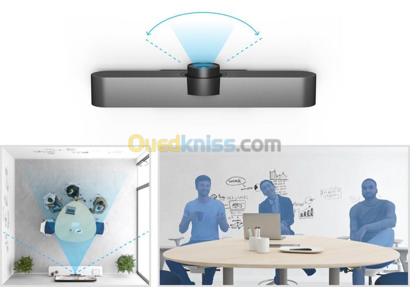 LOGITECH MEETUP Caméra 4K de conférence tout-en-un Caméra de visioconférences 12