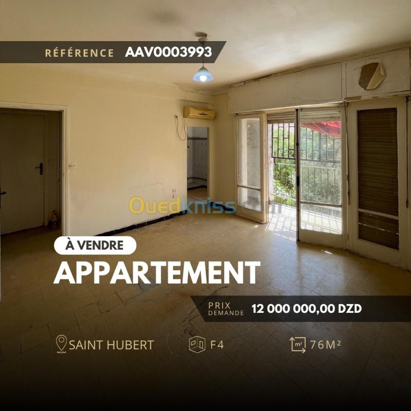 Vente Appartement F4 Oran Oran