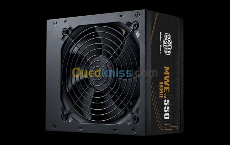 COOLER MASTER MWE BRONZE 550W V3 - ALIMENTATION 80 PLUS BRONZE - 230 V - ATX 3.1 - DC TO DC - NOIR 3