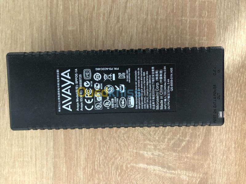 Injecteur PoE Avaya 3