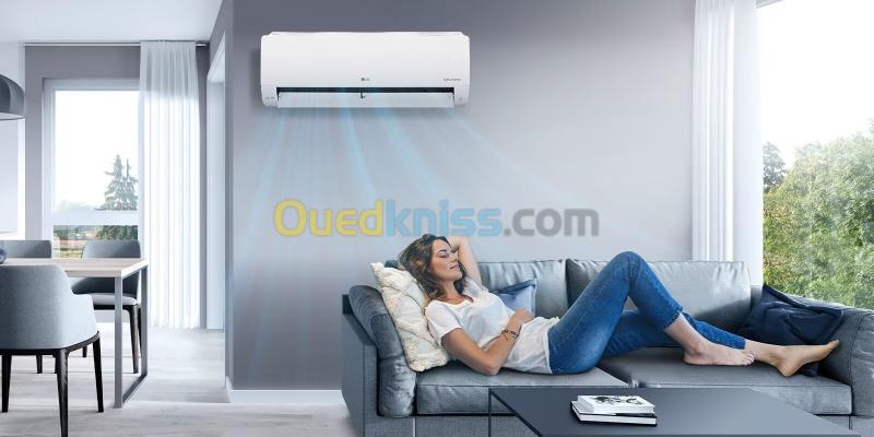 LG DUAL COOL 24000 BTU Climatiseur T3 tropicalisé DUAL Inverter Silencieux & Wifi 4