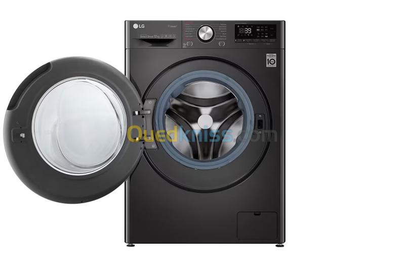 Lave-linge Séchant LG 13 Kg / 8 Kg  F4V9LCP2EE Vapeur Steam+ Défroissage + Séchage Intelligent 2