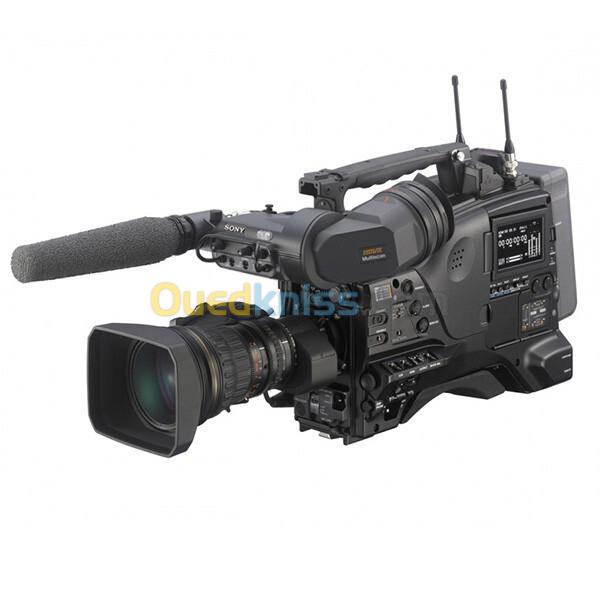 Sony PDW-850 caméra d'épaule professionnel | XDCAM Full HD 422 3CMOS 2/3" + HDVF-200 conçue pour la production vidéo de haute qualité + Objectif Canon HJ 24 ex 7.5B IASE