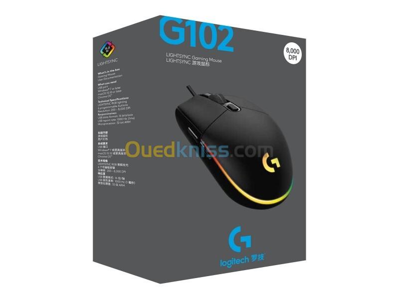 SOURIS LOGITECH GAMING G102