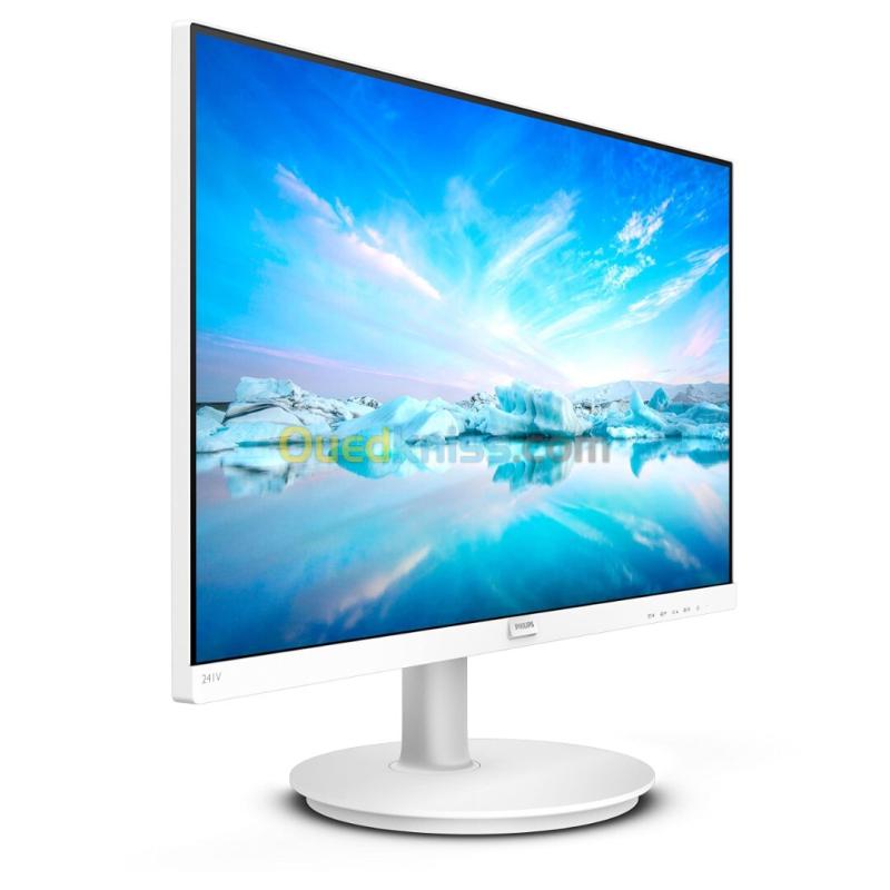 ECRAN PHILIPS LCD 24"" 1920*1080 (FULL HD) IPS BLANC