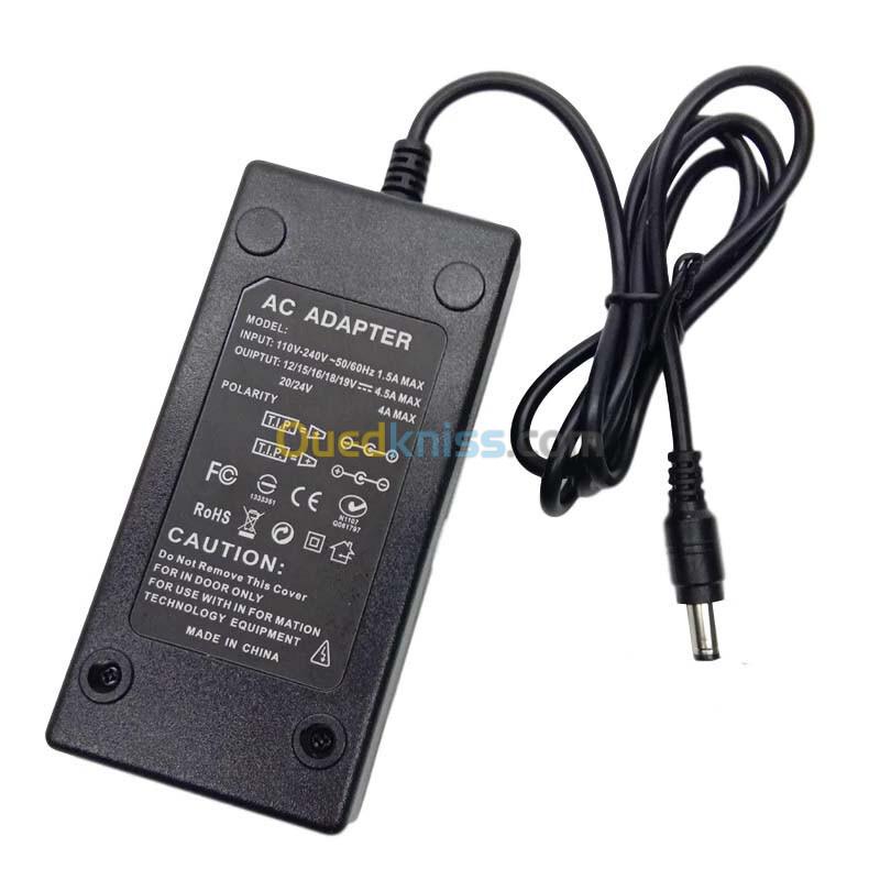 Chargeur Alimentation universel pour Laptop ordinateur portable 120W + Tete Bleu HP, USB LENOVO 3