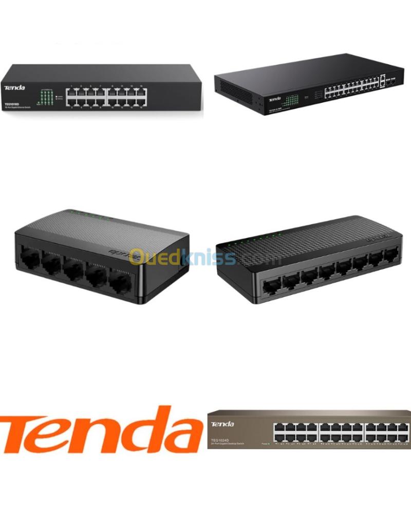 Switchs Tenda - Connectivité Réseau Fiable et Performante