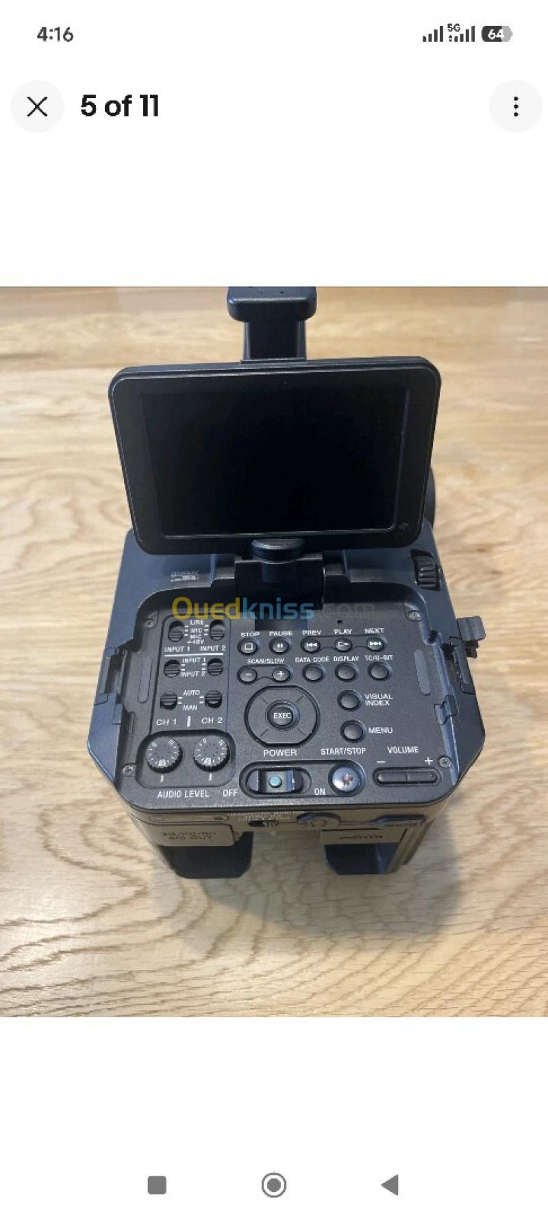 Sony FS700 avec objectif 18-200mm 9
