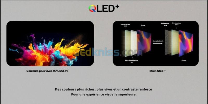 TV IRIS 50" QLED+ Q5020 GOOGLE TV ANDROID 14 SMART 50 POUCES 4