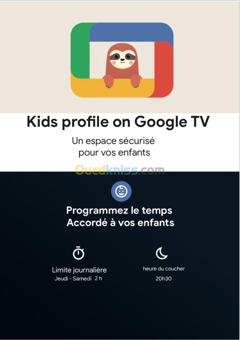 TV IRIS 40" G4030 GOOGLE TV SMART ANDROID  40 POUCES 4