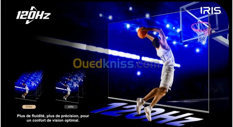 TV IRIS 55" MINILED M8020 GOOGLE TV 4k UHD ANDROID 14 55 POUCES 6