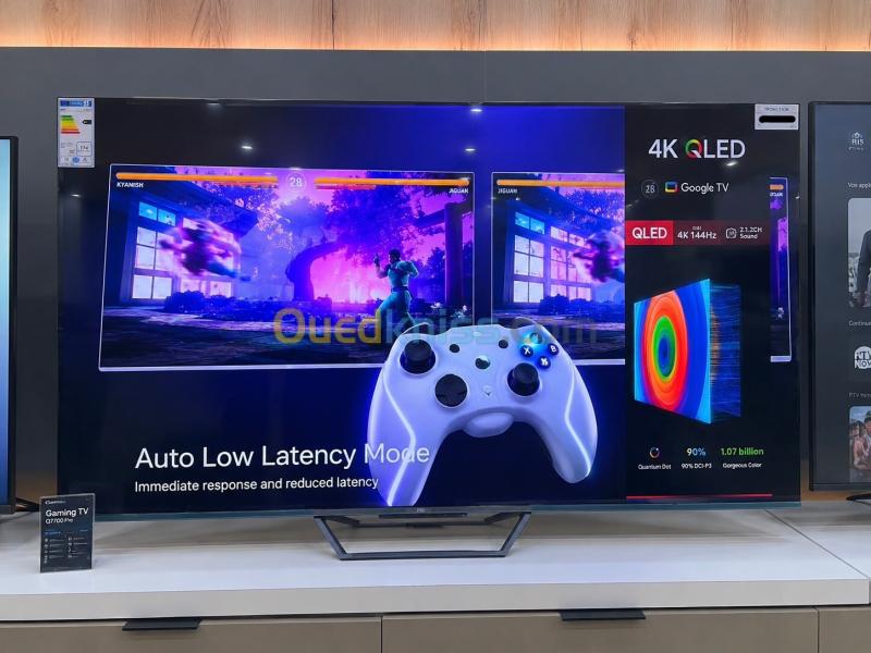 TV IRIS 50" Gaming TV 144 HRZ QLED PRO Q7700 GOOGLE TV SMART ANDROID 50 POUCES