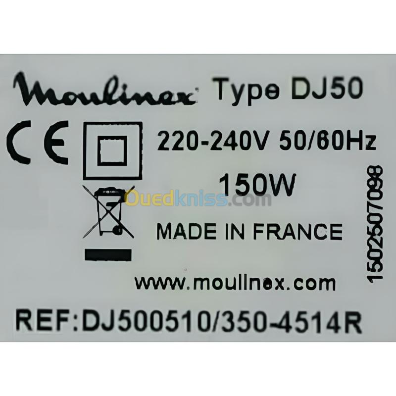 Hachoir Moulinex original français DJ500510 3 fonctions 3