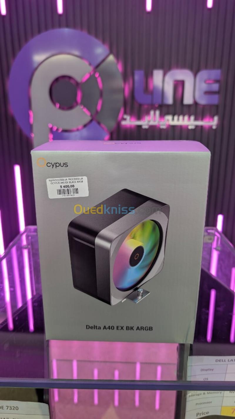 REFROIDISSEUR PROCESSEUR OCYPUS A40 EX BLACK ARGB