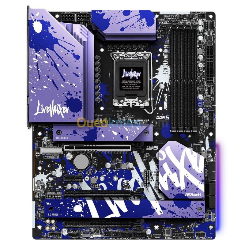 CARTE MERE ASROCK Z790 LIVEMIXERATX SOCKET 1700 INTEL Z790 EXPRESS - 4X DDR5 5